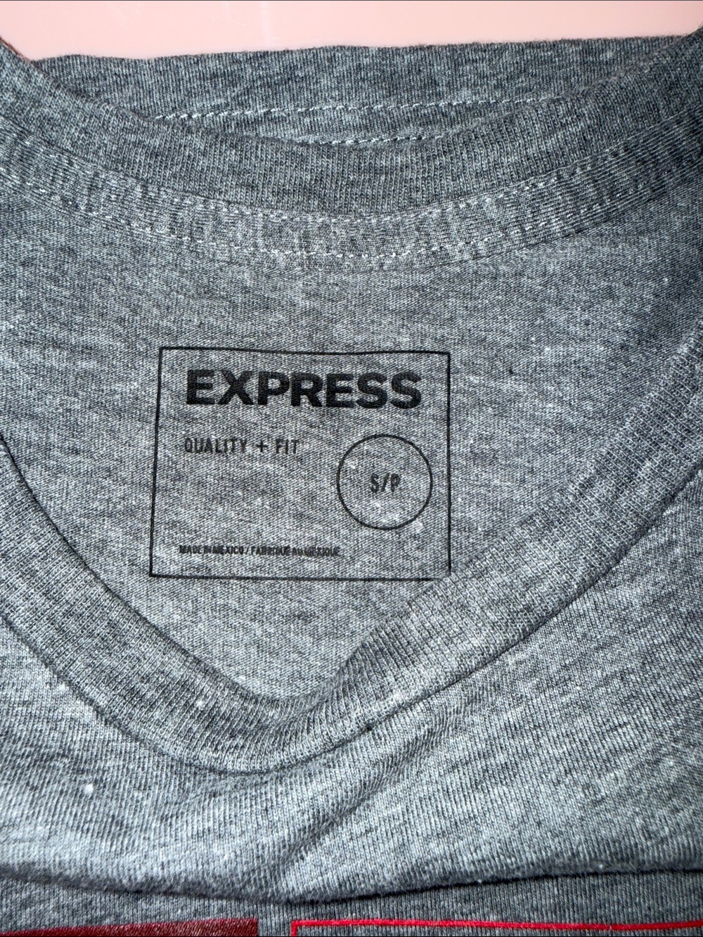✨EXPRESS Binary Code Tee - Picture 2 of 2